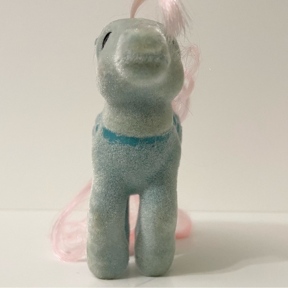 Vintage My Little Pony Flocked Wind Whistler Pegasus G1 Hasbro - Picture 10 of 13